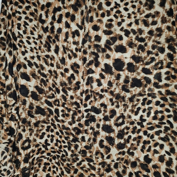 2x Rafaella Animal Print 3/4 Sleeve Top Blouse - Picture 3 of 7